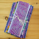 Remnant Craft Fabrics - Purple and Blue Batik