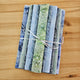 Remnant Craft Fabrics - Blue and Green Batik