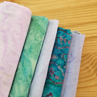 Remnant Craft Fabrics - Wild Rose Batik