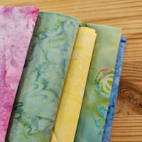 Remnant Craft Fabrics - Pastel Batik
