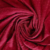 Textured Red Dobby