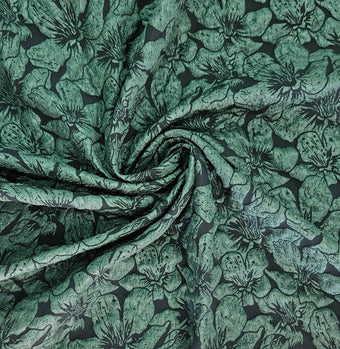 compare product Textured Large Green Florals