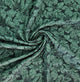 Textured Large Green Florals