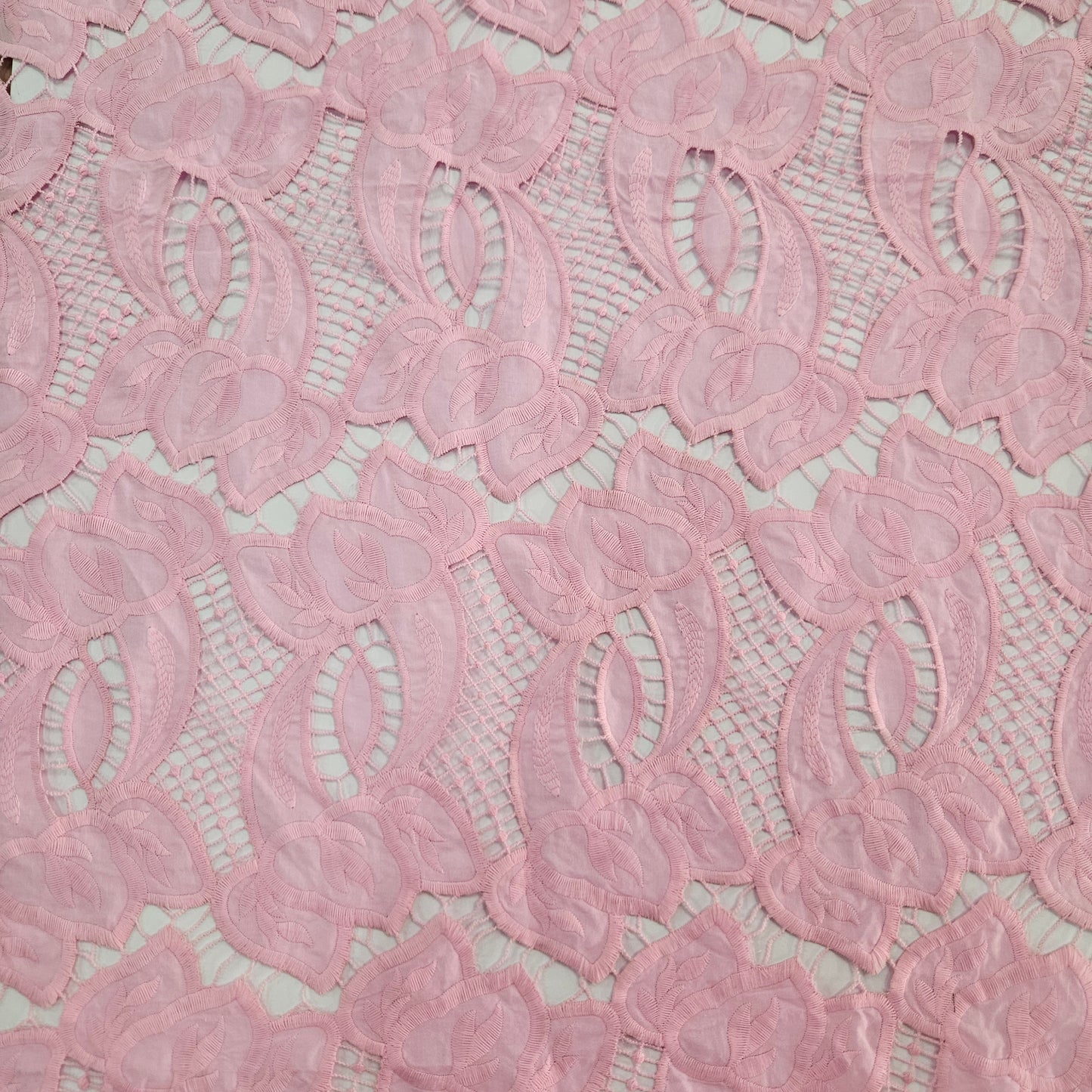 Harmony Lace - Pink Leaf