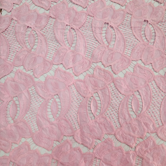 Harmony Lace - Pink Leaf