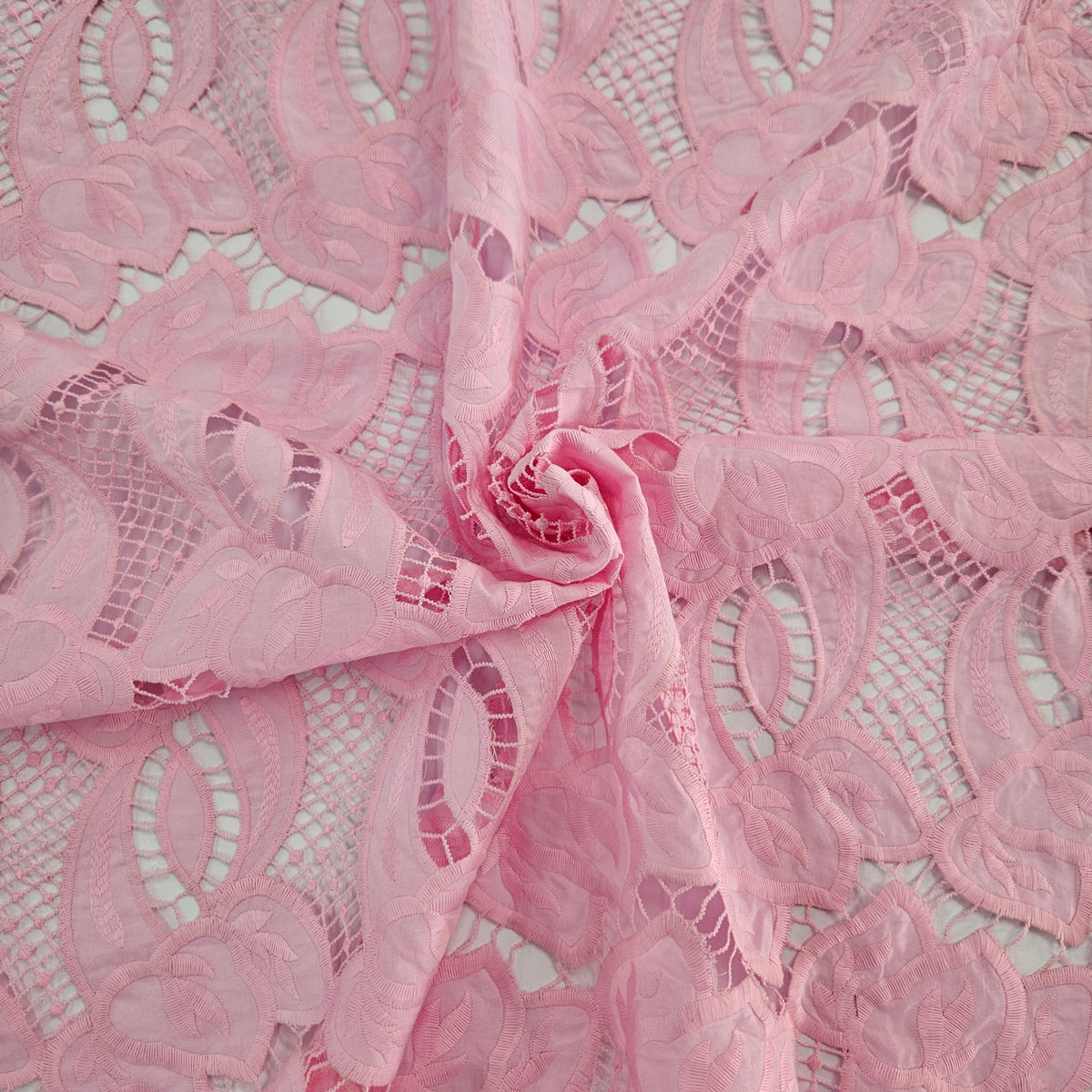 Harmony Lace - Pink Leaf