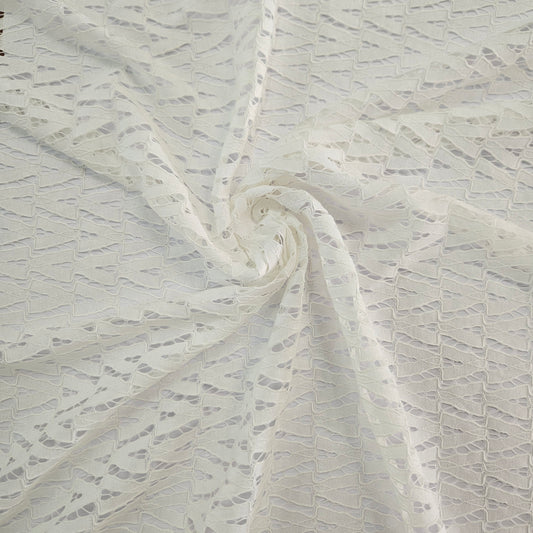 Lace - White Chevrons