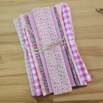 compare product Remnant Craft Fabrics - Pink Pack