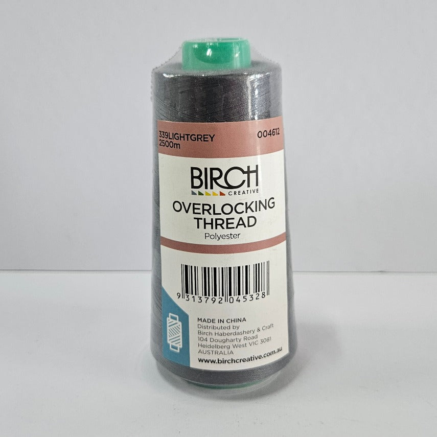 Overlocking Thread - 2500m - Light Grey