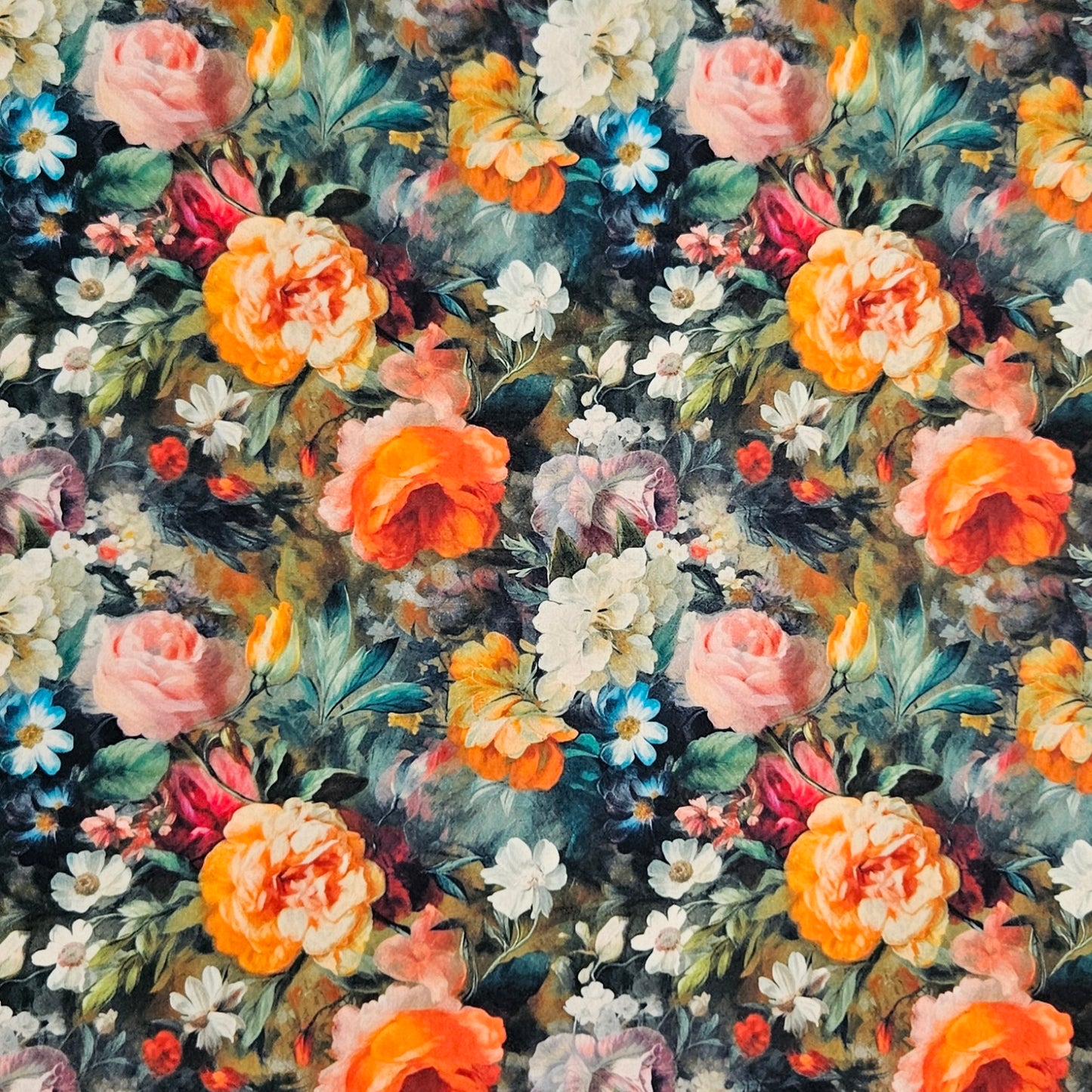 Oil Pastels Florals