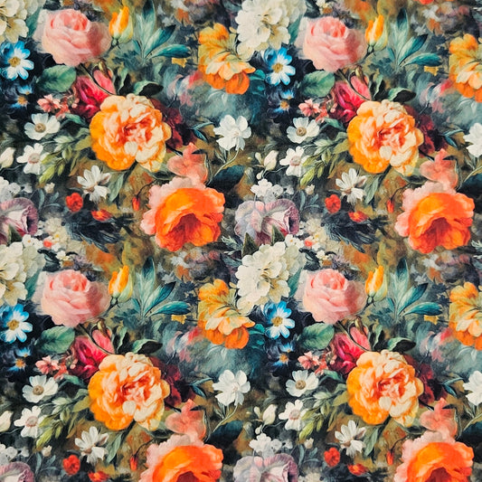 Oil Pastels Florals