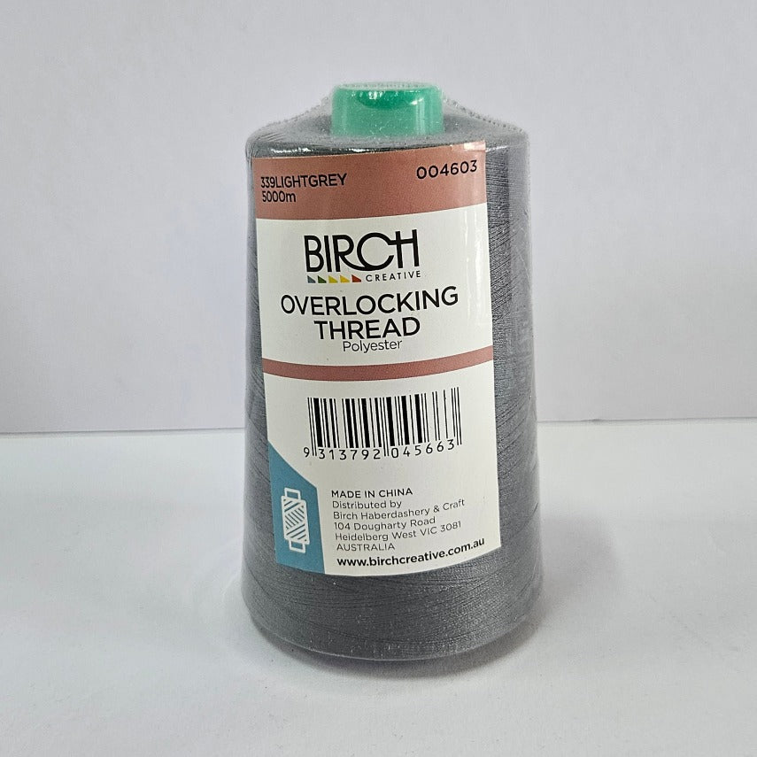 Overlocking Thread - 5000mt - Light Grey