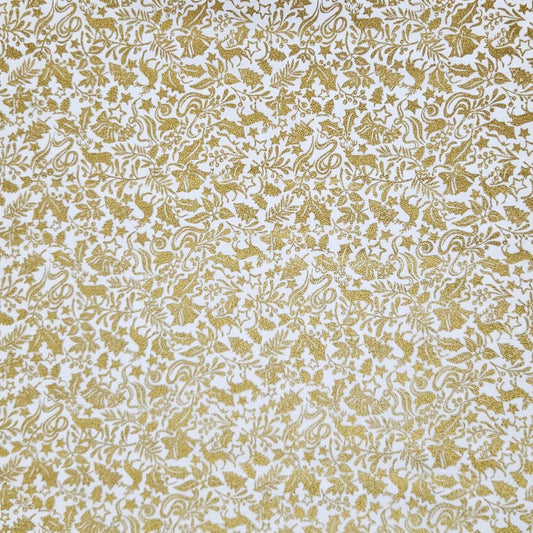 Liberty - A Woodland Christmas - Enchanted Forest B Gold