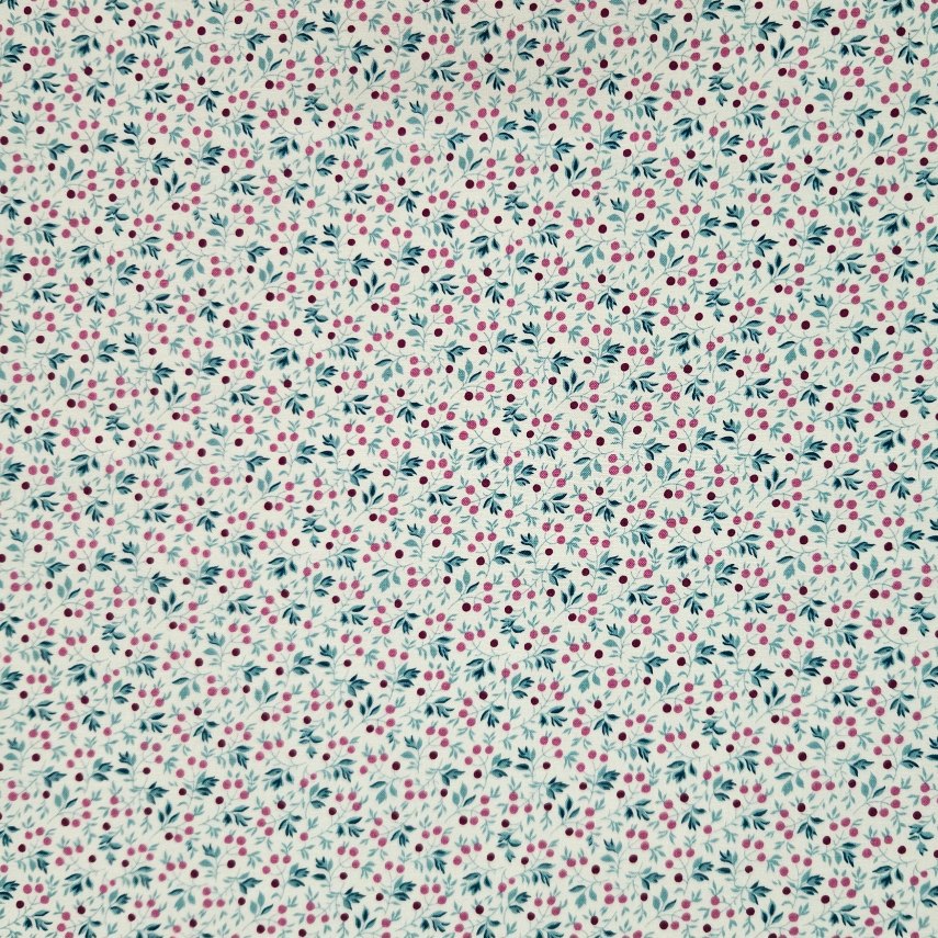 Liberty - A Woodland Christmas - Frost Berry B Aqua