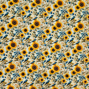 compare product Sunflowers and Blue Wrens