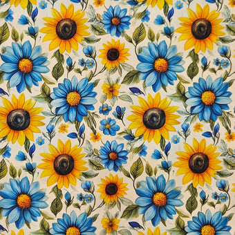compare product Sunflowers - Blue Flowers
