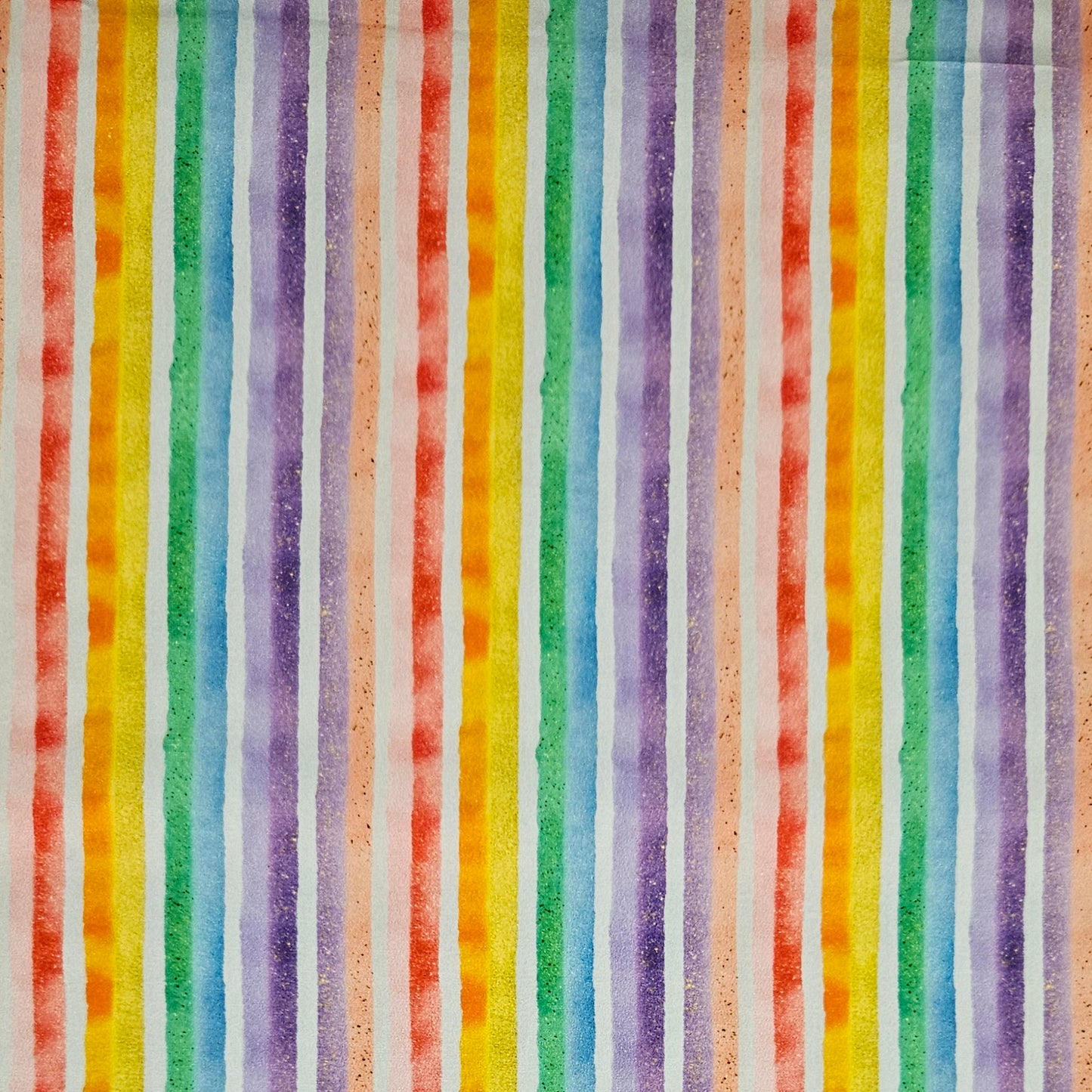 Watercolour Rainbow Stripes