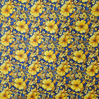 compare product Yellow Flowers on Blue 7756