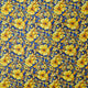 Yellow Flowers on Blue 7756