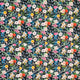 Mini Florals - Rose Garden Black 77601