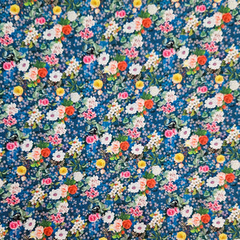compare product Mini Florals - Rose Garden Blue 77602