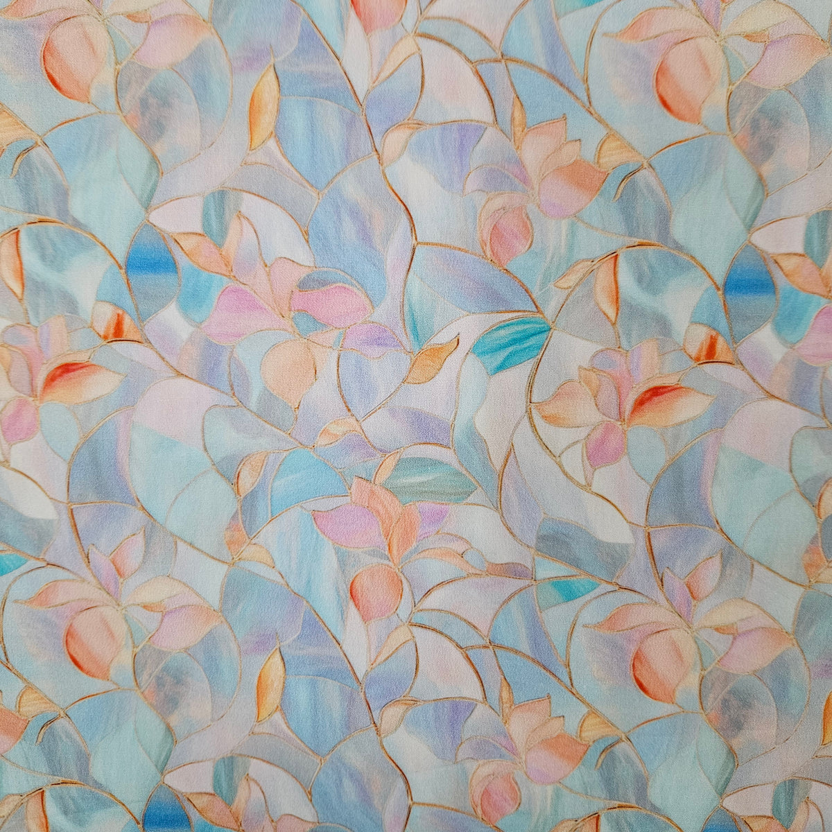 Stained Glass - Leaves 7782