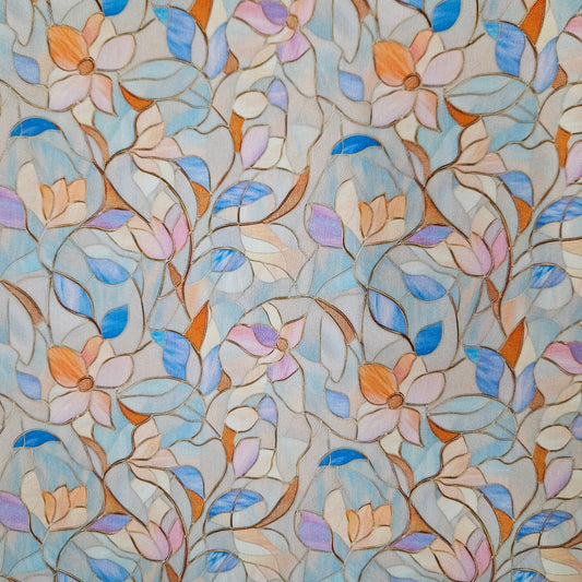 Stained Glass - Flowers 7783