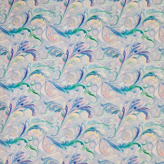 Water Marbled Swirls Violet 7797 V