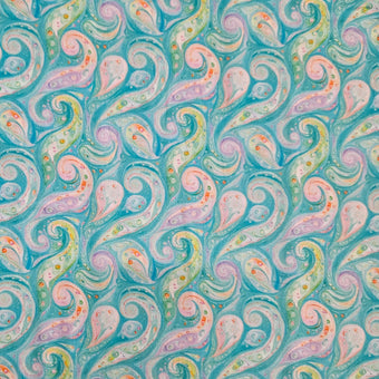 compare product Water Marbled Paisley Green 7799 G