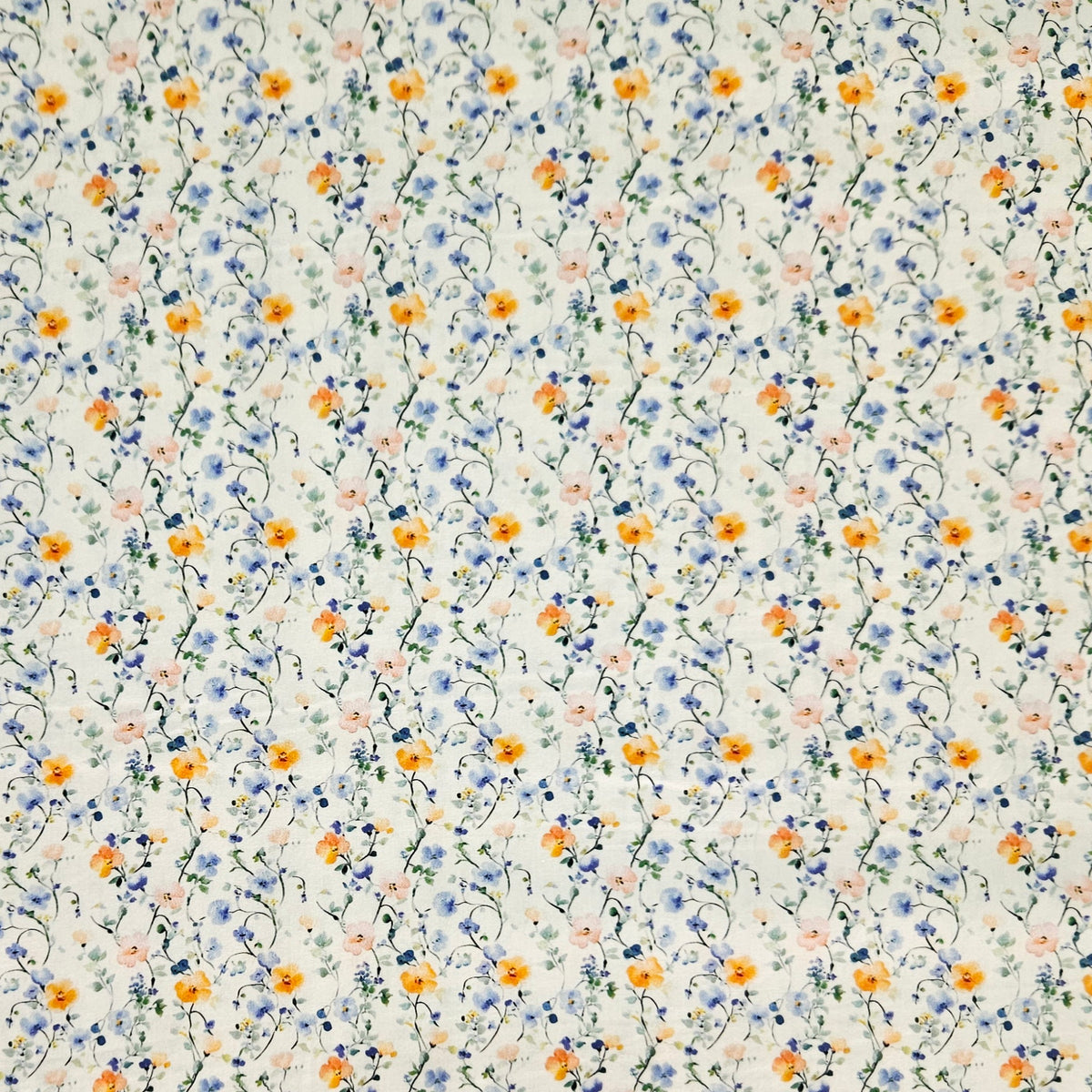 Mini Florals - Blossoming Vine Peach 7804