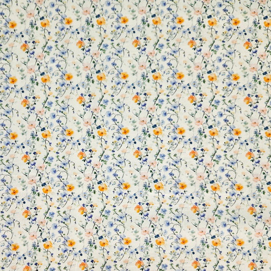 Mini Florals - Blossoming Vine Peach 7804