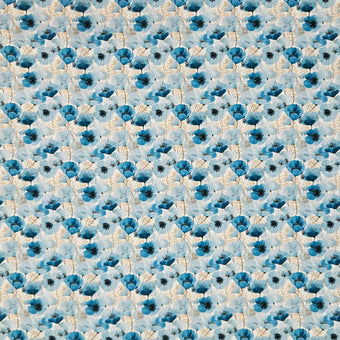 compare product Mini Florals - Blue Poppies 7814
