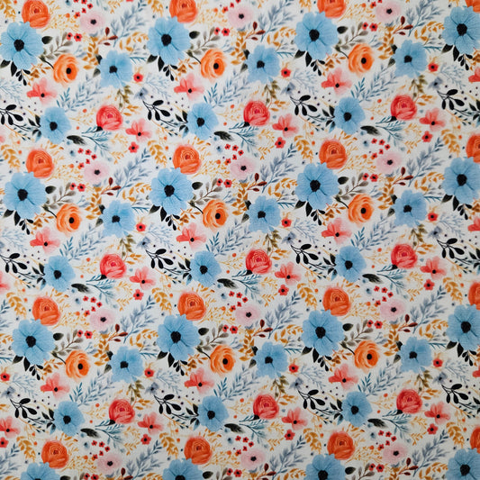 Poppies & Roses - 7834