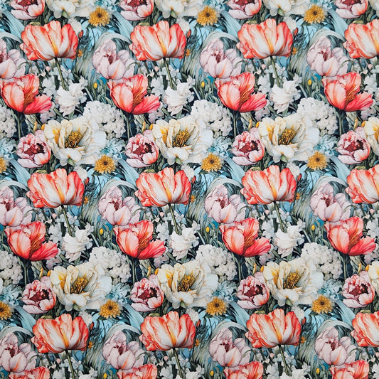 Large Botanical Blooms 7843