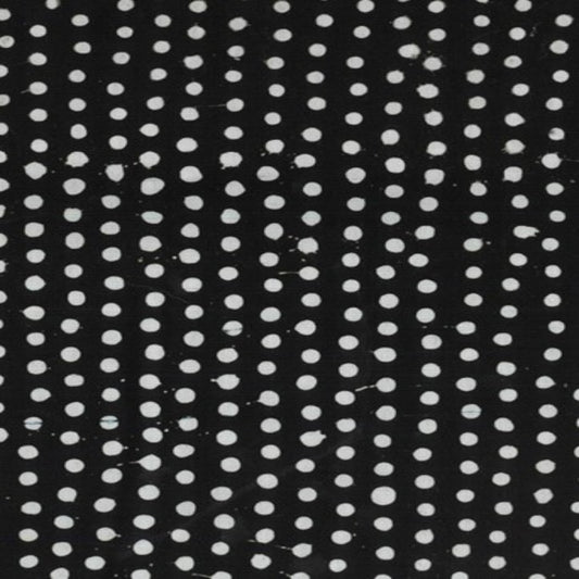 Batik - 2005 White Spots on Black