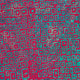 Batik - 2163 Miniature Maze Aqua and Pink