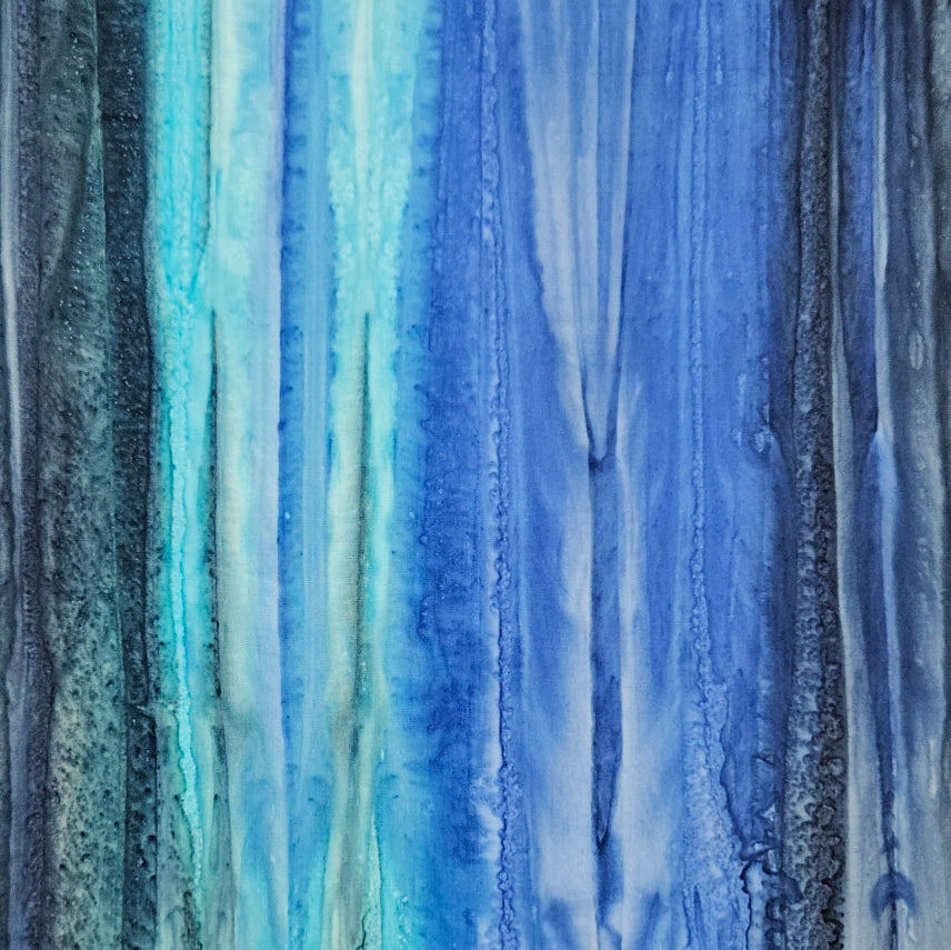 Batik - 030 Large Stripes Ocean