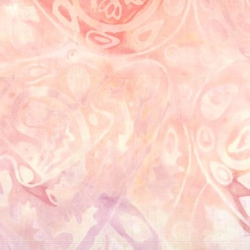 Batik -1953 Foliage Swirl Pink Purple