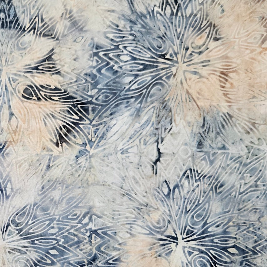 Batik - 1968 Starburst Grey and White