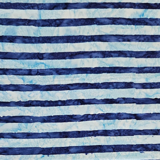 Batik - ST-7 Large Stripes Blue