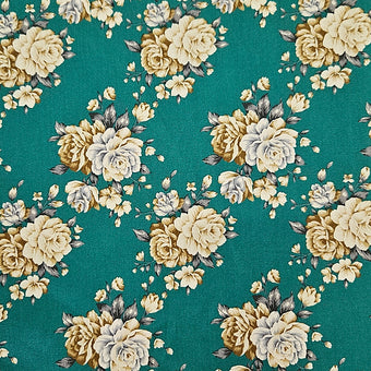 compare product Beige Floral on Teal
