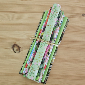 compare product Remnant Craft Fabrics - Birds and Florals