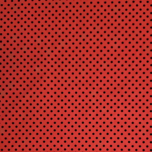 Black Spots on Red