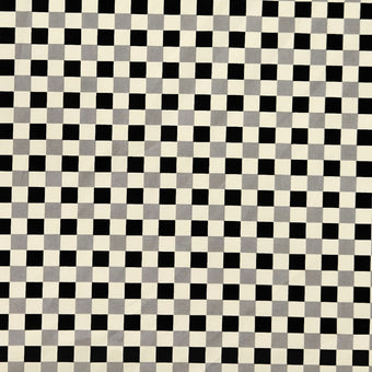 compare product Cream Check - Black and Grey - 10mm