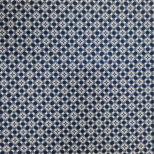 Blooms - Tile Navy
