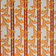Budding Vine Striped - Orange