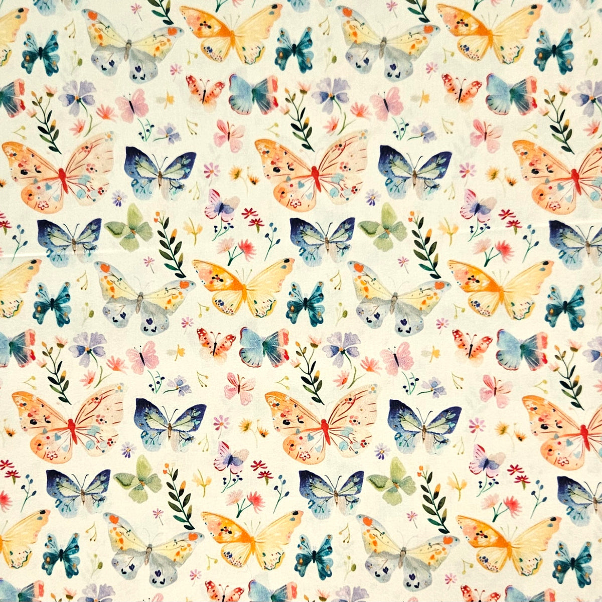 Butterflies - Blue and Green 7787