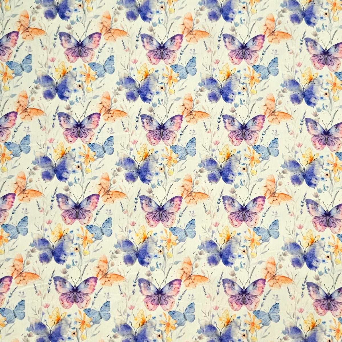 Butterflies - Purple and Orange 7785
