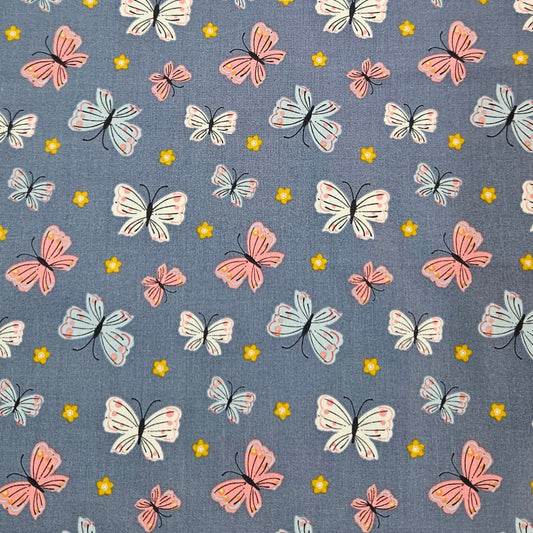 Butterfly Blossom - Butterflies on Blue