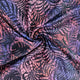 COTTON - Leaves on Tribal Designs